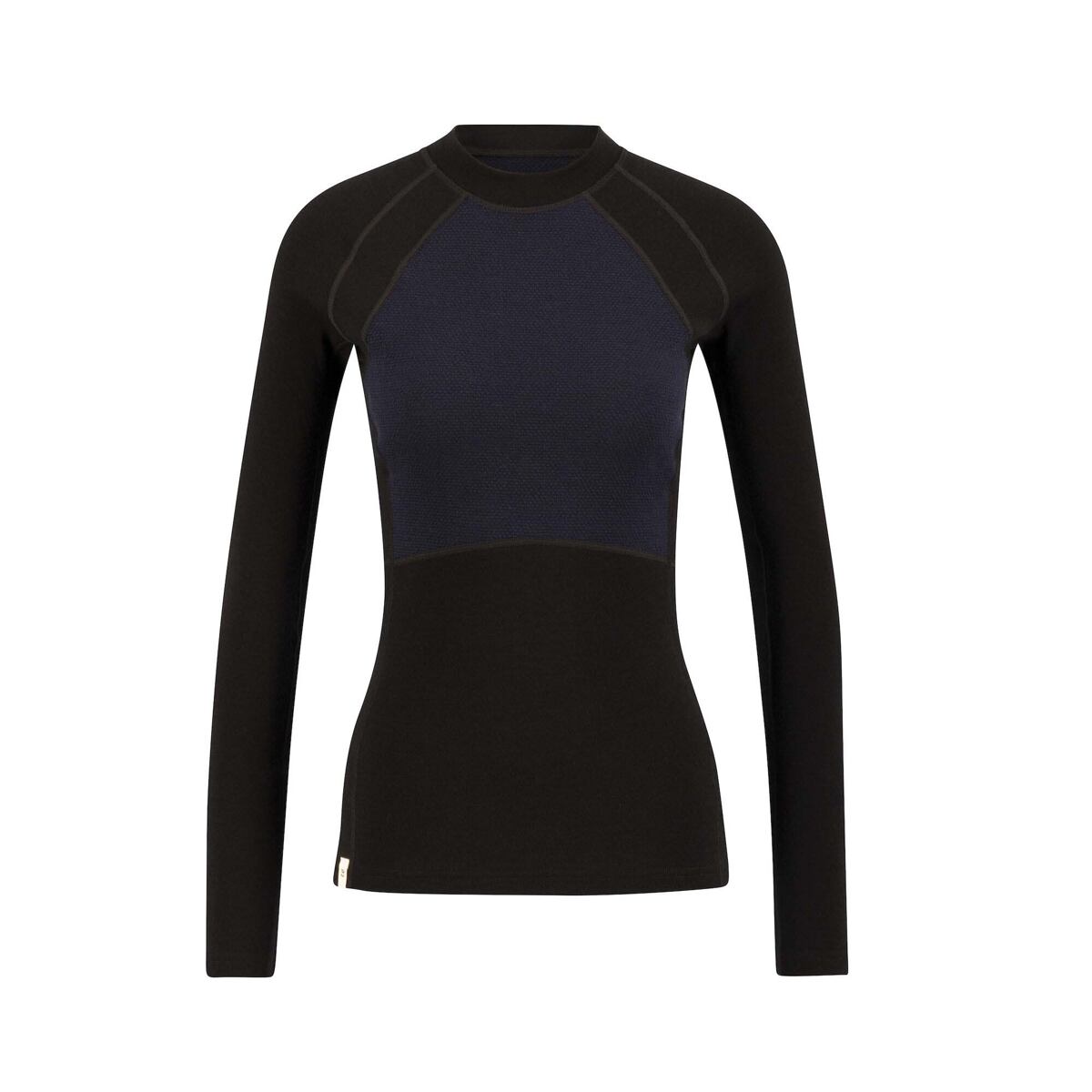 Levně Ulvang Peak Map long sleeve T-shirt W Black/Navy Blue XL
