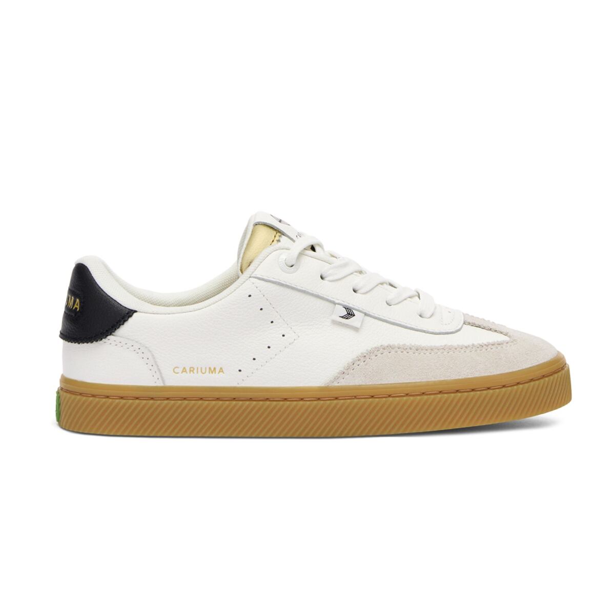 Levně Cariuma TOCA Soft Grain Leather and Suede Gum Warm M White 43