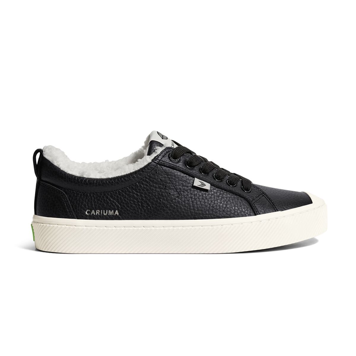 Levně Cariuma OCA Therma Low Premium Leather Sneaker M Black 40.5