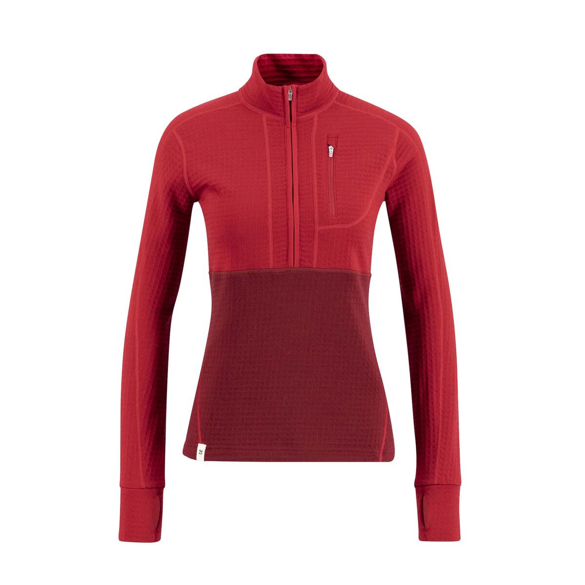 Levně Ulvang Peak Field Half Zip Midlayer W Biking Red/Chilli Pepper M