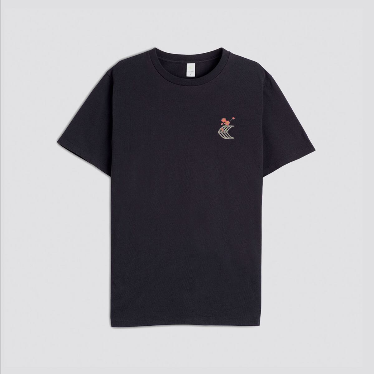 Levně Cariuma T-Shirt Floral Skateboard Black L