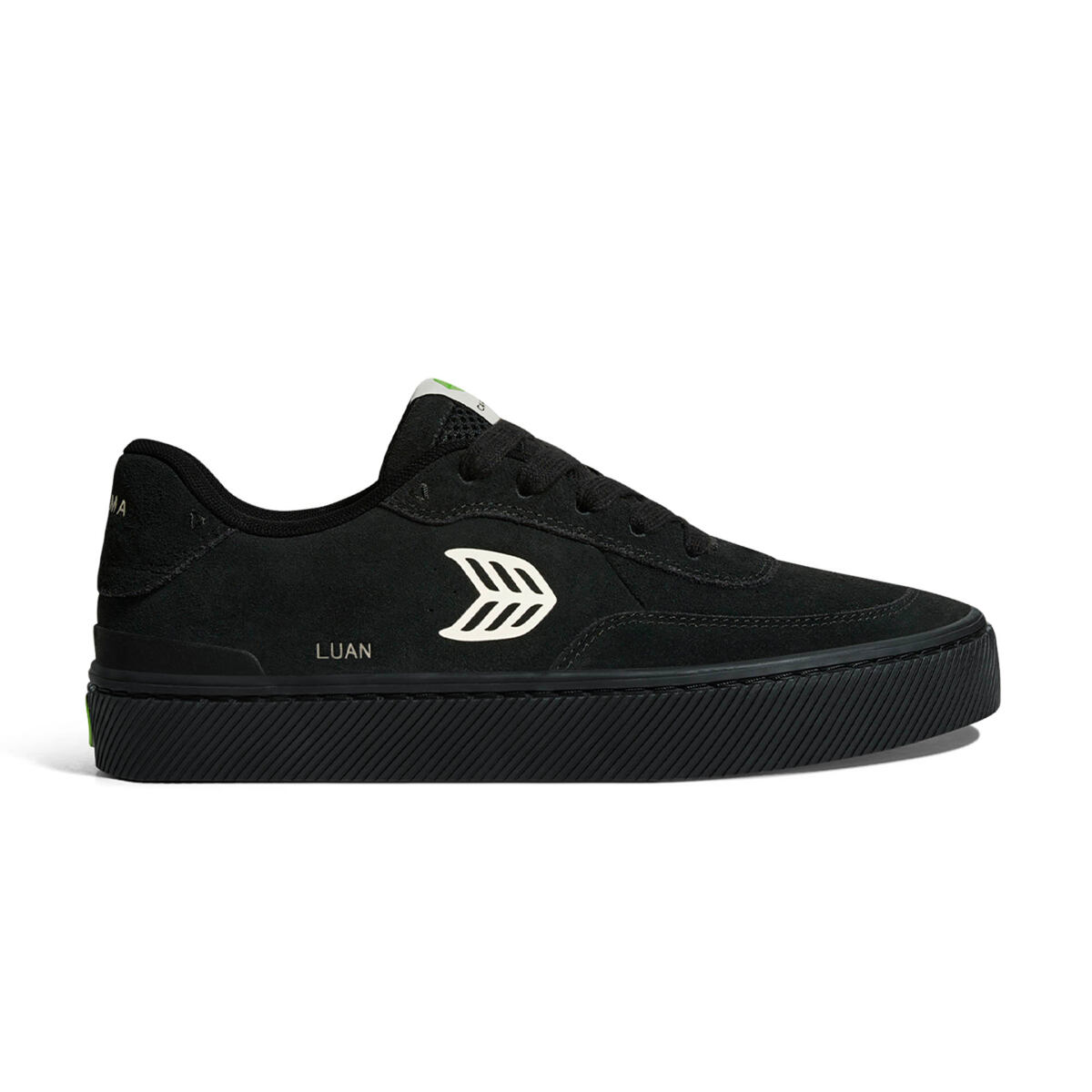 Levně Cariuma LUAN PRO All Black Suede Ivory Logo Sneaker W All Black/Ivory 39
