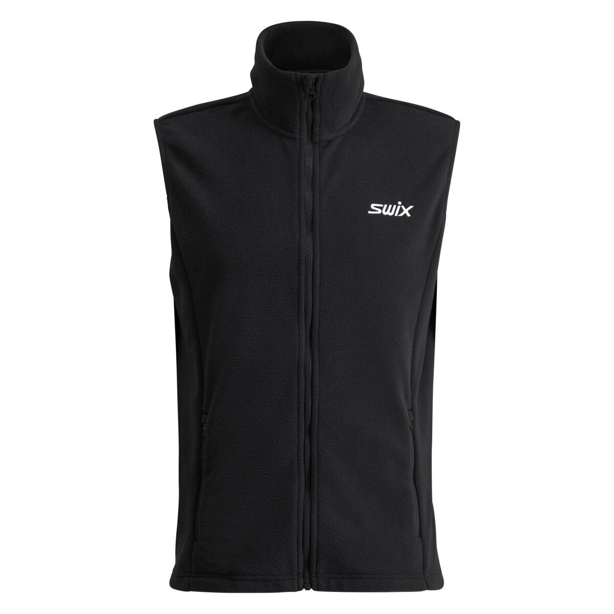 Levně Swix Track Fleece Vest M Jet black S