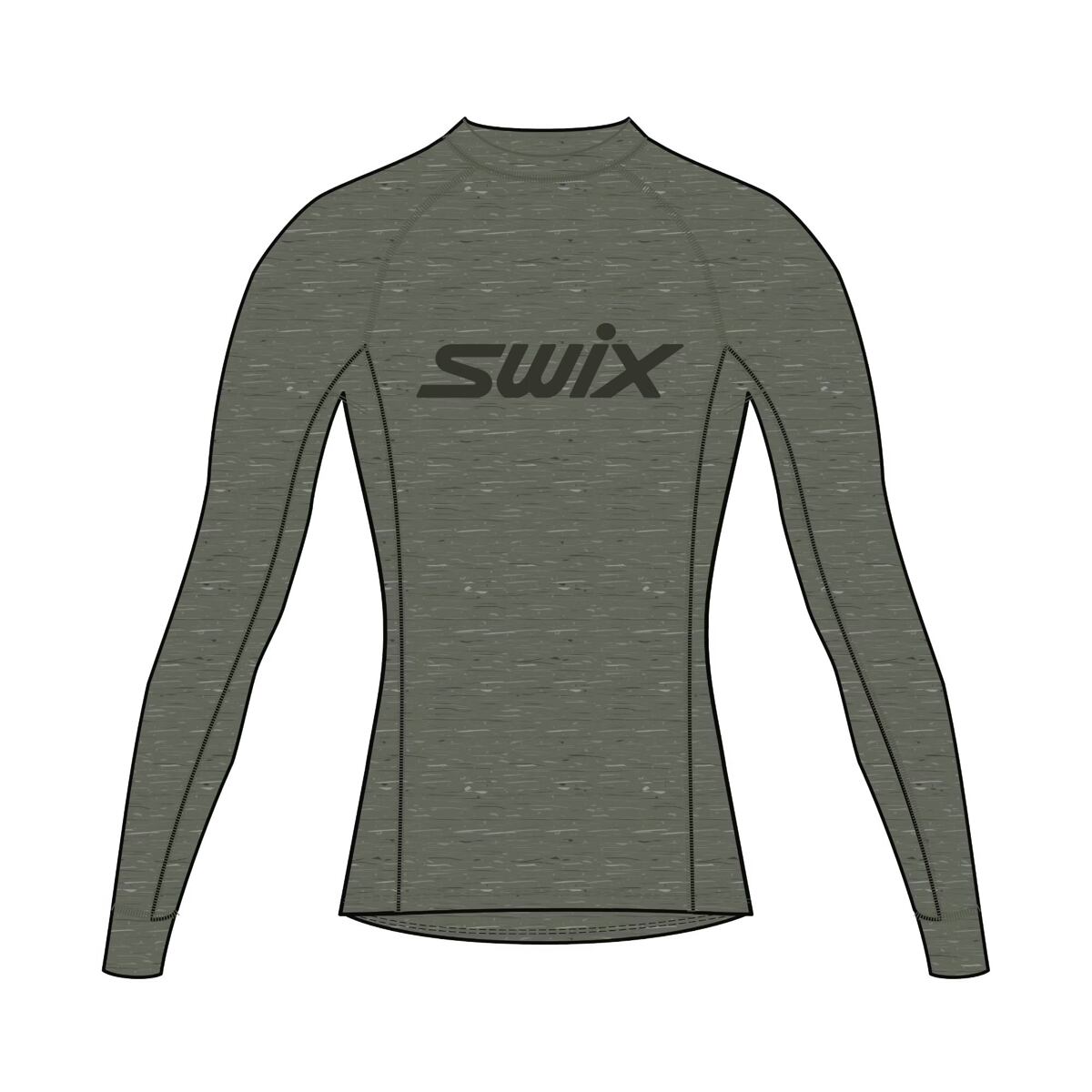 Levně Swix RaceX Merino LS M Pine L