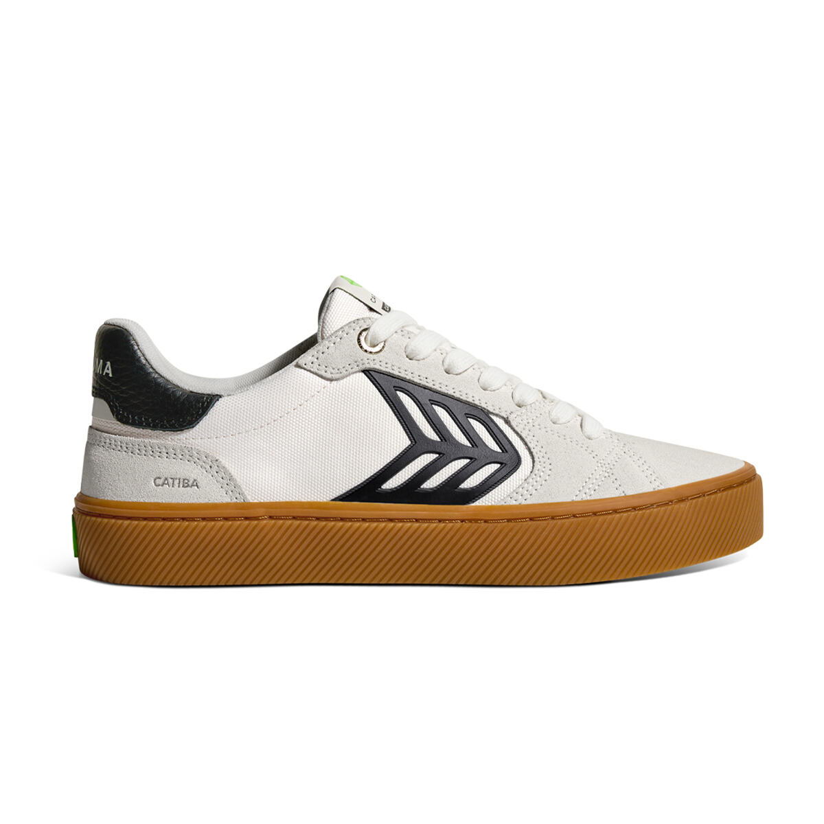 Levně Cariuma CATIBA PRO 2.0 Suede and Cordura Gum Smoke White W Gum Off-White Smoke/Black 36.5