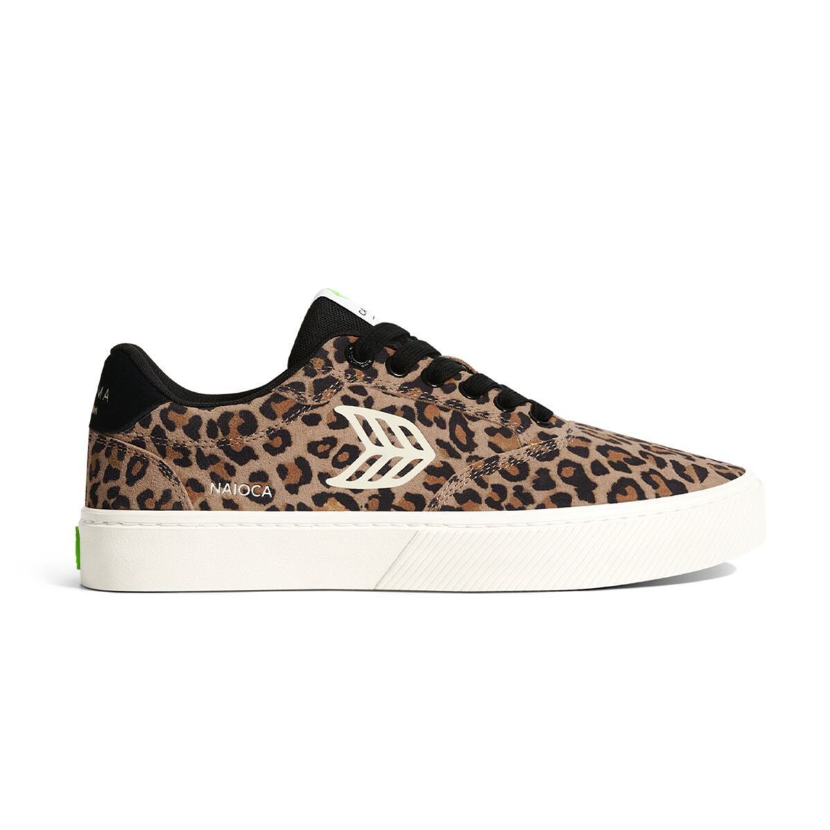 Levně Cariuma NAIOCA Leopard Print Suede Ivory Logo Sneaker W Leopard Print/Ivory 36.5