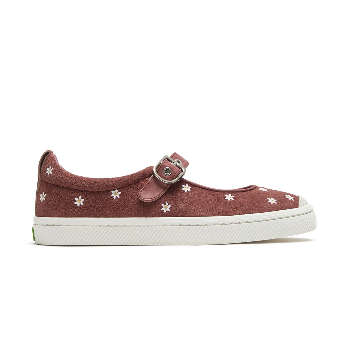 Levně Cariuma OCA Mary Jane Withered Suede Embroidered Flowers Sneaker W Rose 39