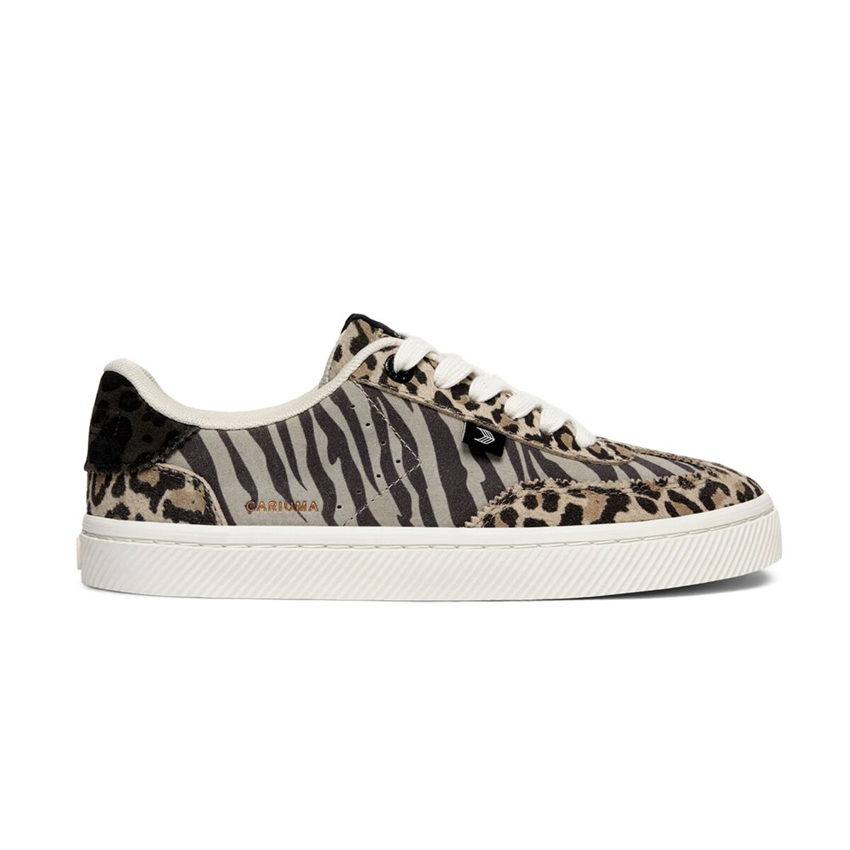 Levně Cariuma TOCA Zebra Suede Sneaker W Leopard Print 36