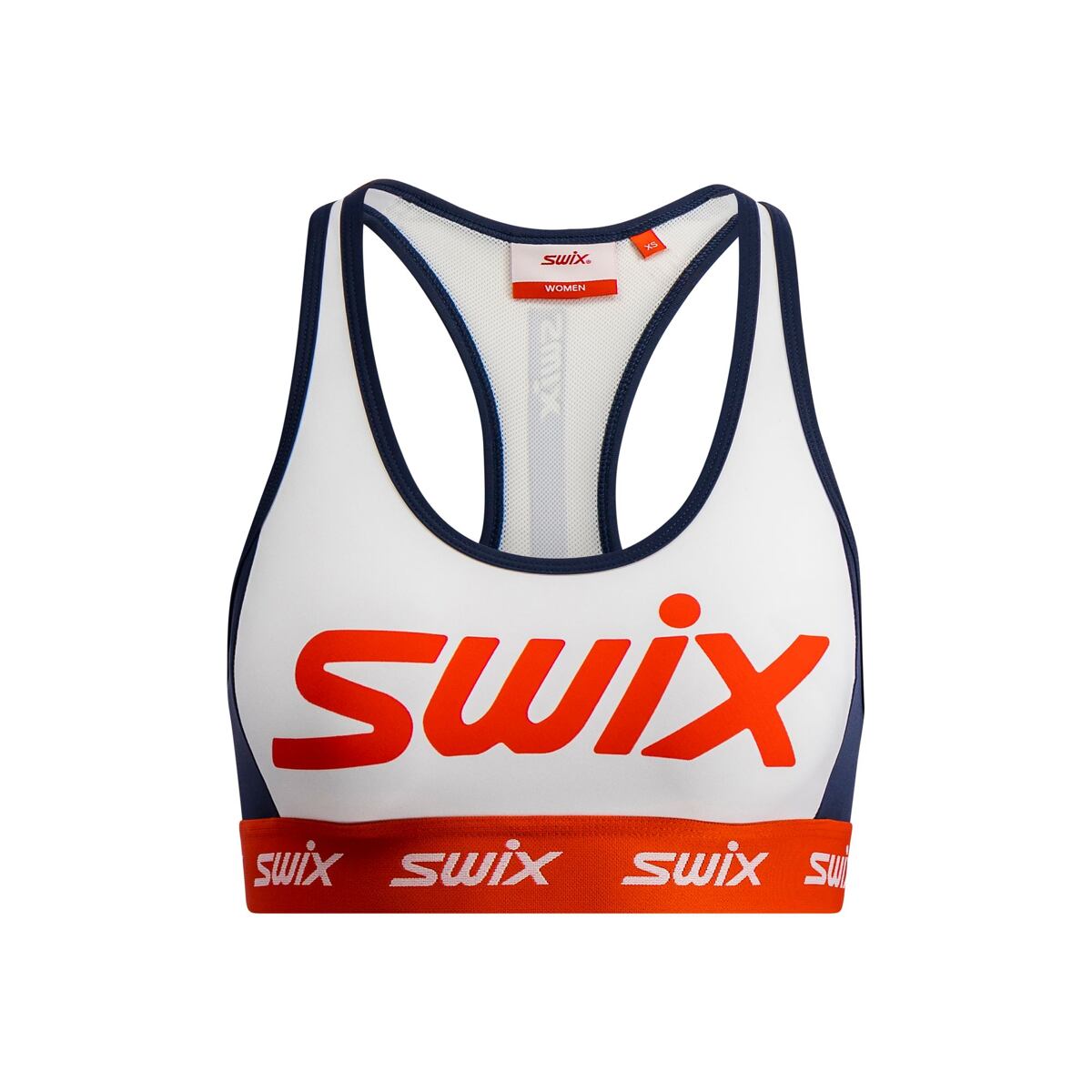 Levně Swix Roadline Bra W Bright White/Fiery Red L
