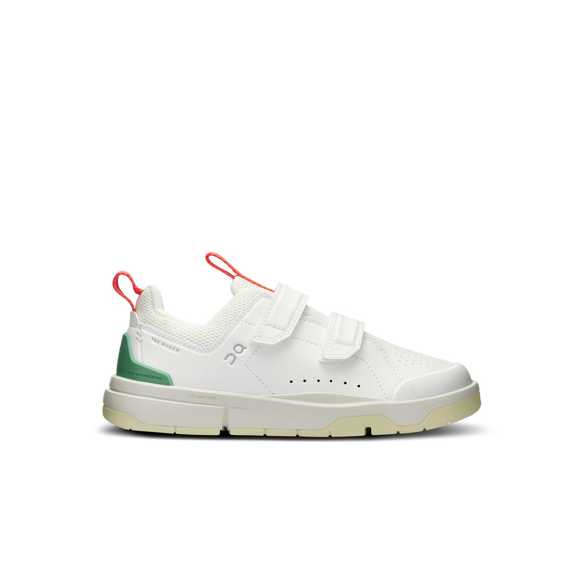 Levně On THE ROGER Kids White/Green 28.5
