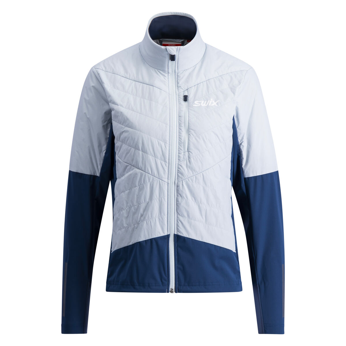 Levně Swix Nordic Warm Hybrid Jacket W Ballad Blue L