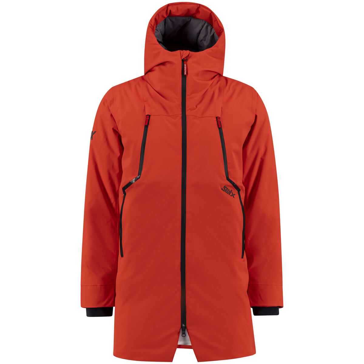 Levně Swix Surmount Primaloft Parka Fiery Red S