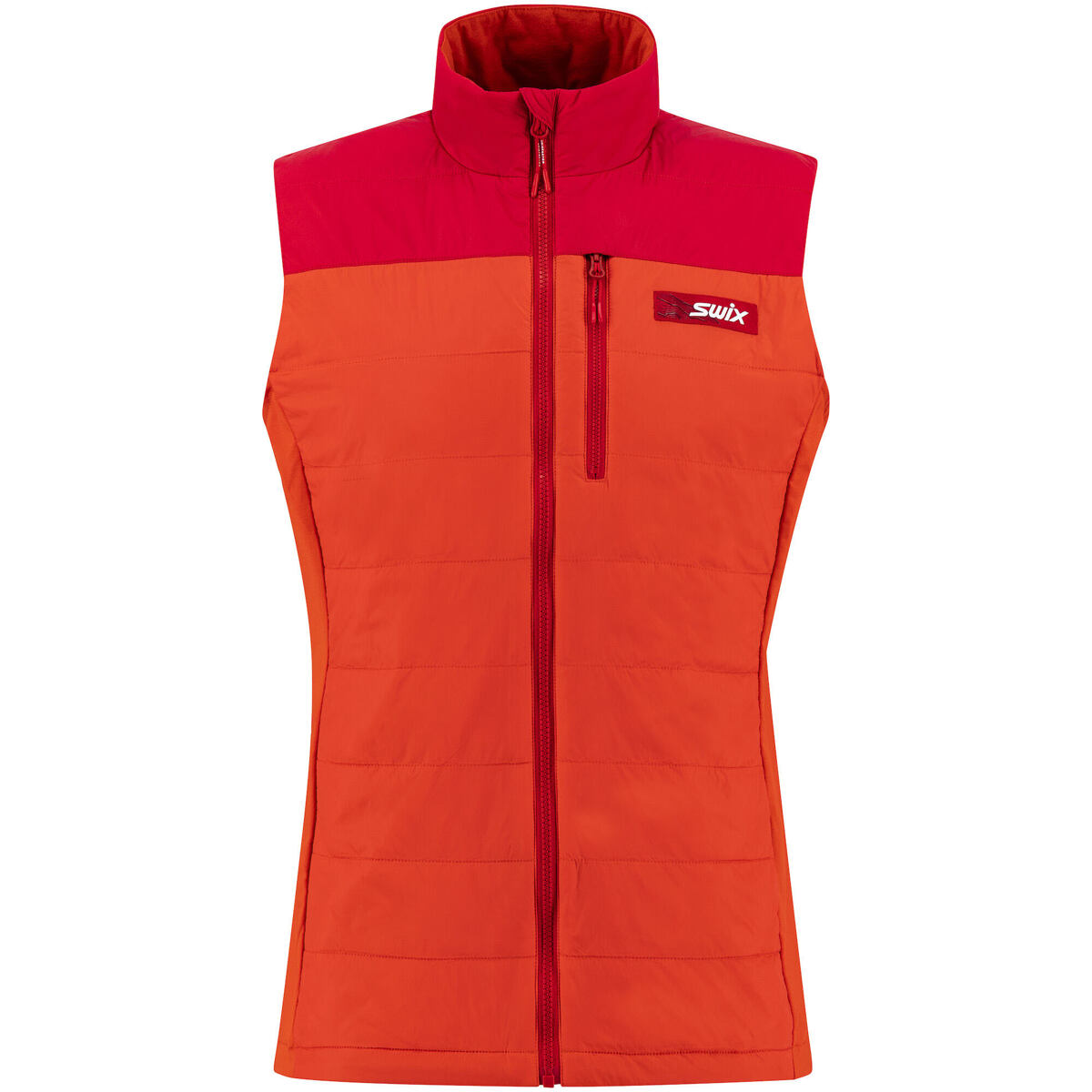 Levně Swix Surmount Primaloft Vest M Fiery Red S