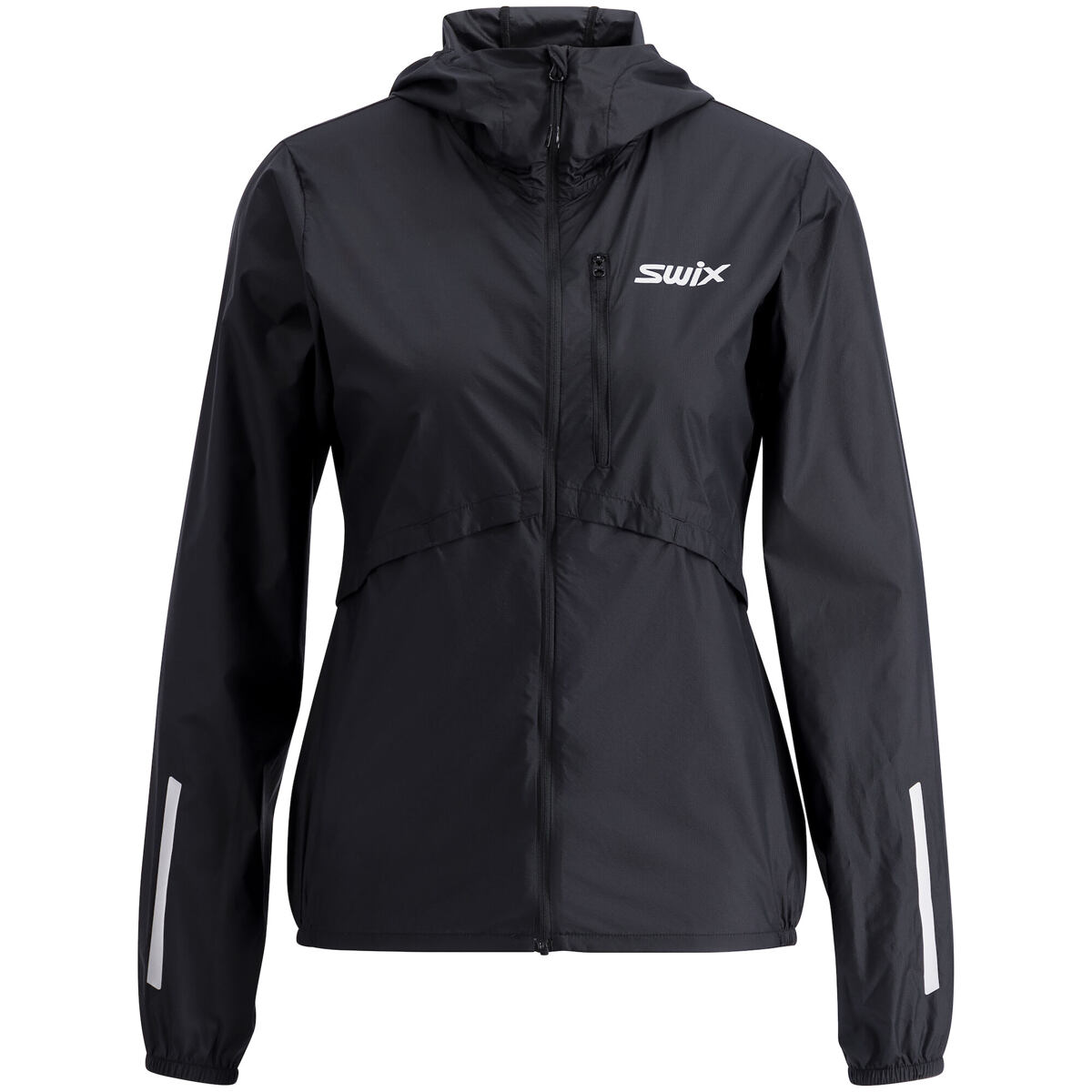 Levně Swix Pace Wind Light Hooded Jacket W Black L