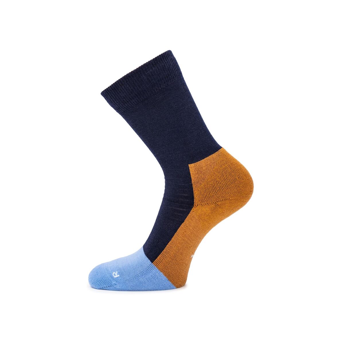 Levně Ulvang Hero Warm socks Navy Blue/Cathay Spice/Provence Blue 34/36