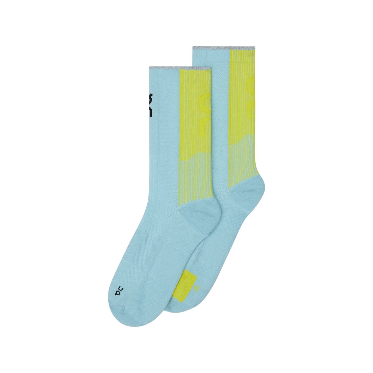 Levně On Performance Run Sock High Wash/Lime 47-49