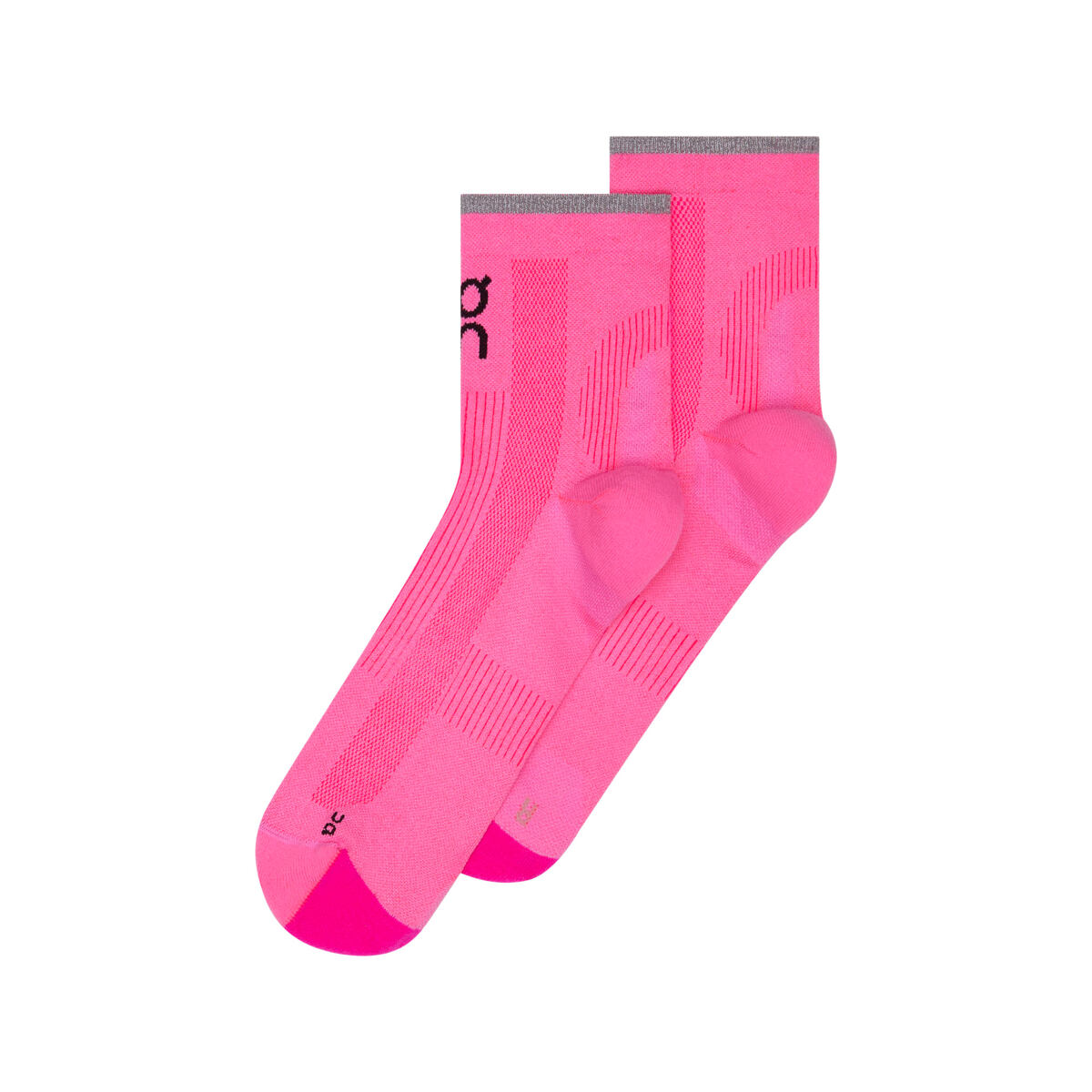 Levně On Elite Mid Sock Raspberry/Pink 44-46