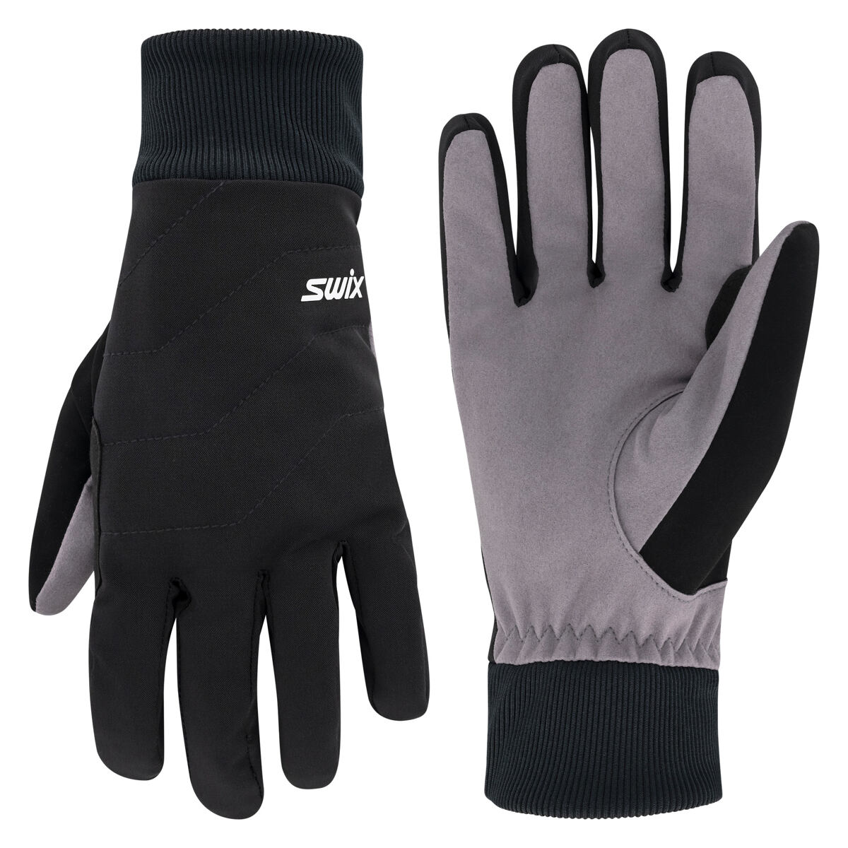 Levně Swix Tur Softshell Glove Jet black 8/M