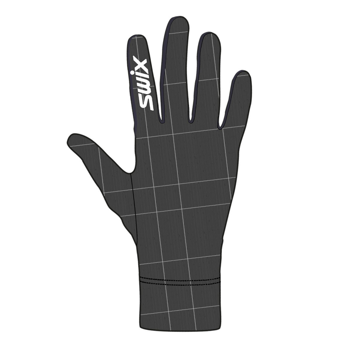 Levně Swix Endure Liner Glove Jet black 10/XL