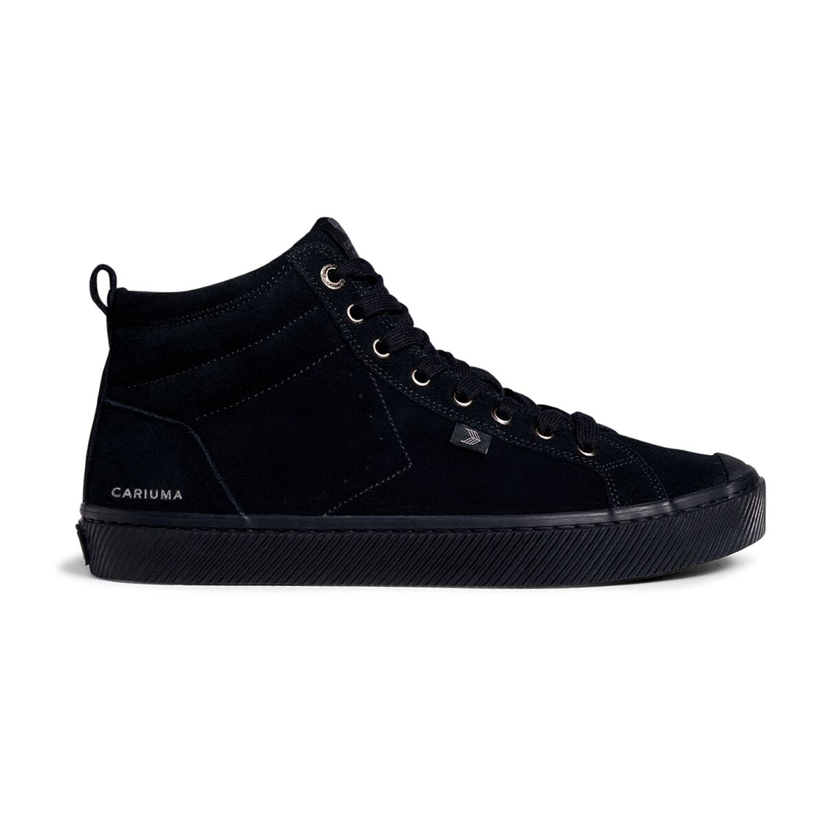 Levně Cariuma OCA High Suede Sneaker M All Black 40.5
