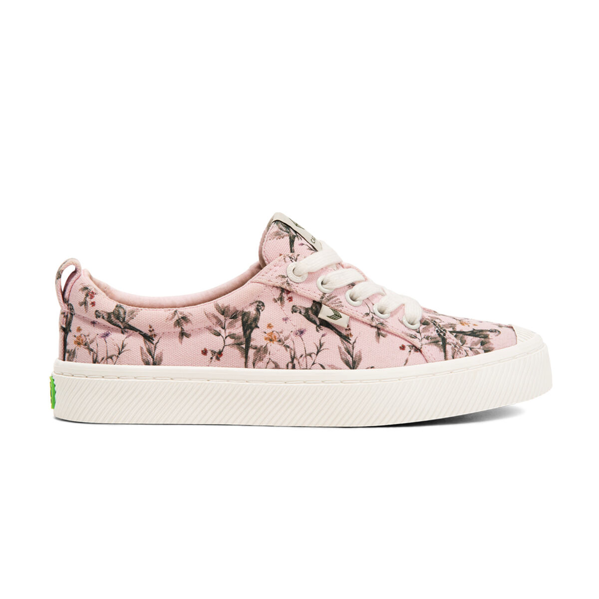 Levně Cariuma OCA Low Pale Parrot Print Canvas Sneaker M Lilac 41.5