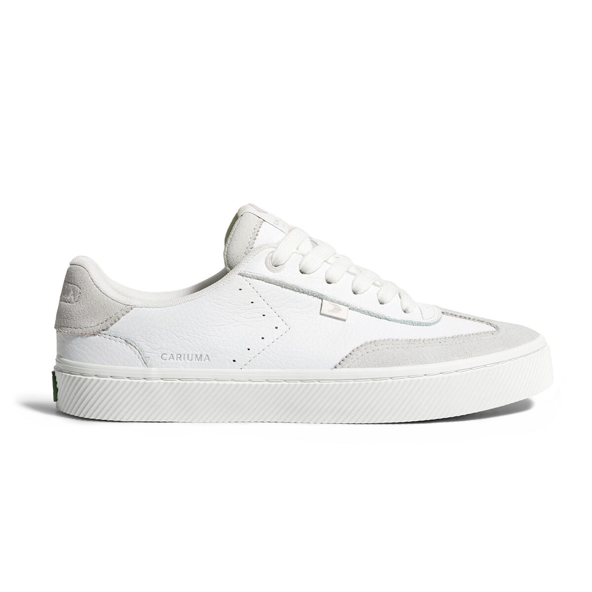 Levně Cariuma TOCA White Premium Leather Smoke White Suede Sneaker M Off-White Smoke 40.5