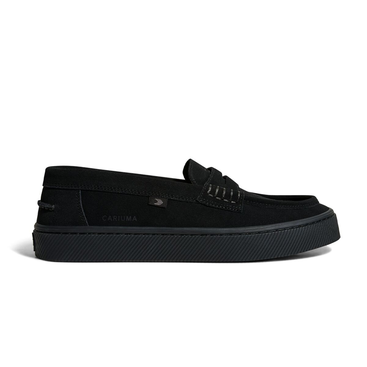 Levně Cariuma CAJU Loafer Suede M All Black 40.5