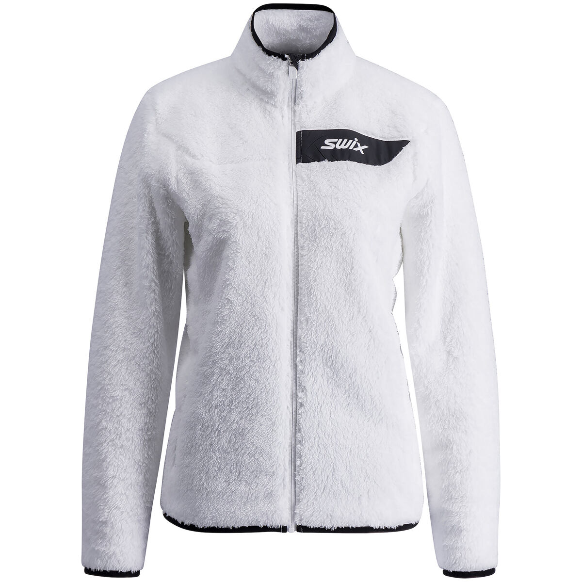 Levně Swix Infinity Pile Midlayer Full Zip W Bright White M