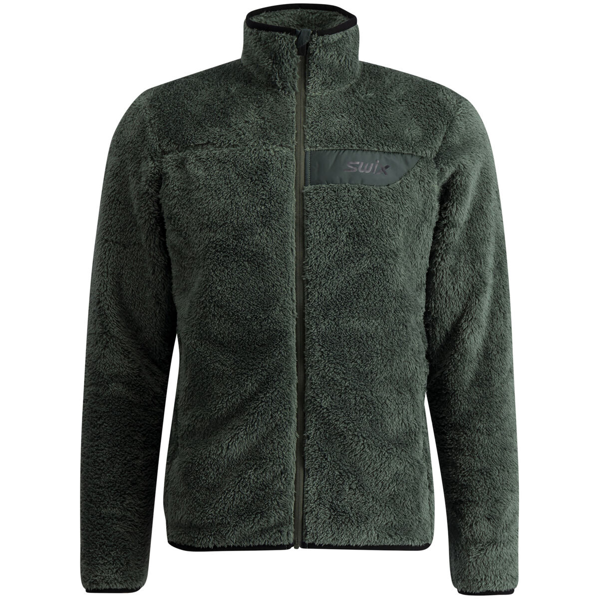 Levně Swix Infinity Pile Midlayer Full Zip M Pine M
