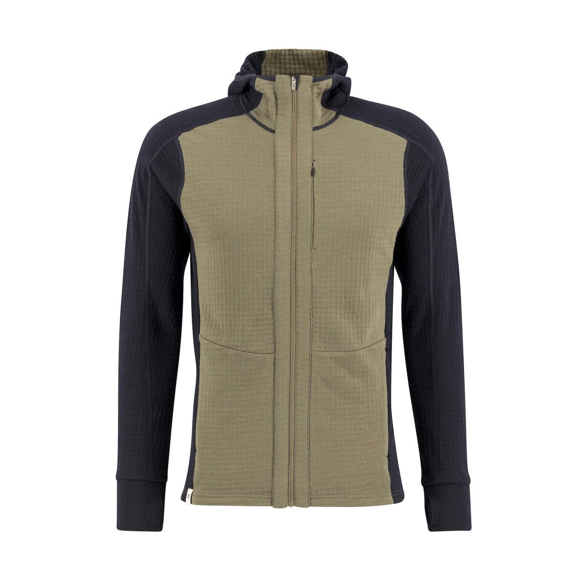 Levně Ulvang Peak Field Hooded Full Zip Midlayer M Navy Blue/Bungee Grey S
