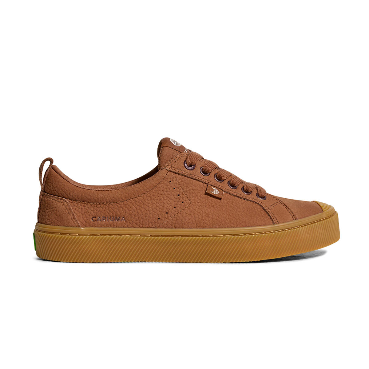 Levně Cariuma OCA Low Premium Leather Sneaker M Gum Sienna Brown 41.5