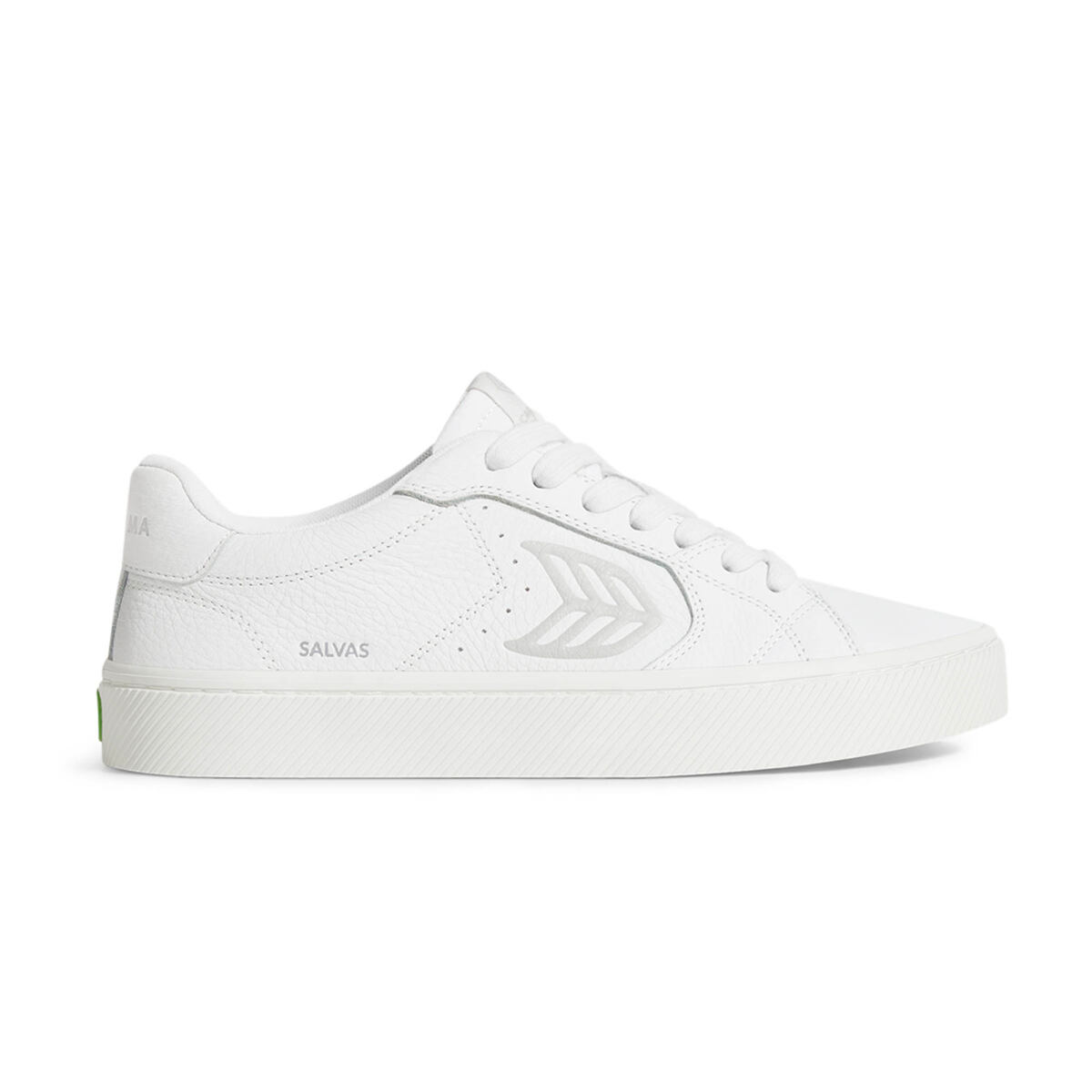 Levně Cariuma SALVAS White Premium Leather Ice Logo Sneaker M White/Ice 40.5