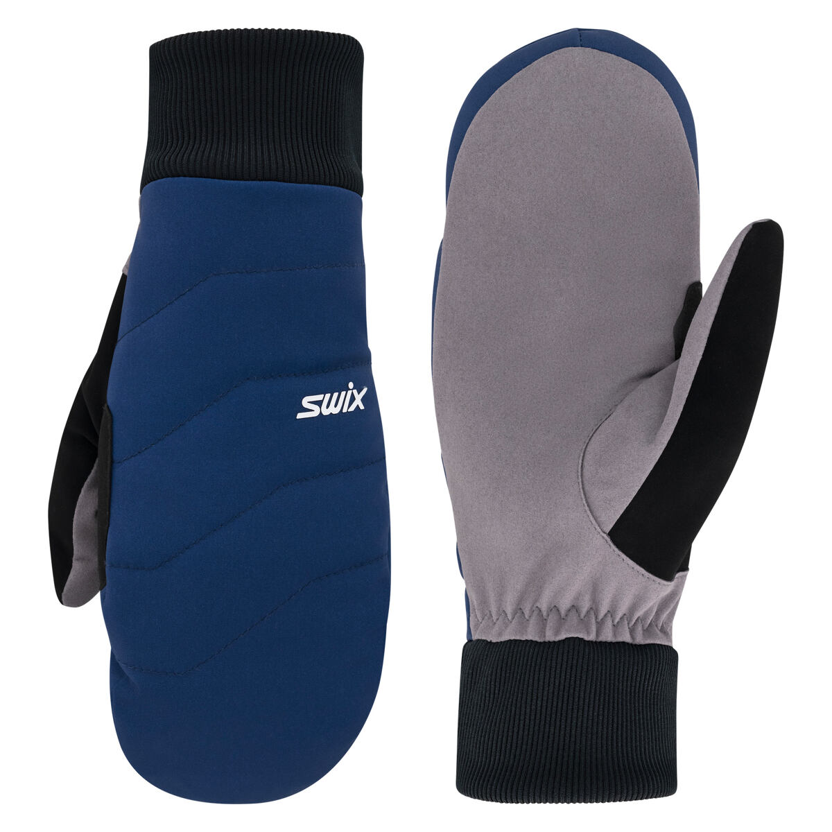 Levně Swix Tur Softshell Mitten Estate Blue 10/XL