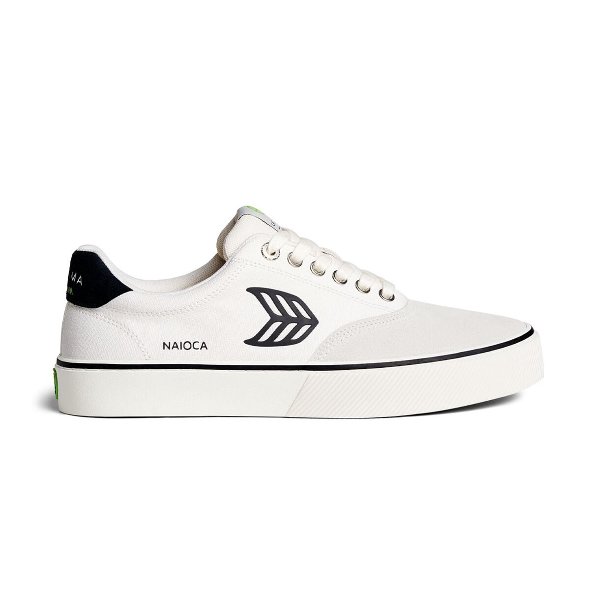 Levně Cariuma NAIOCA PRO Vintage White Suede Off-White Canvas Black Logo Sneaker W 40