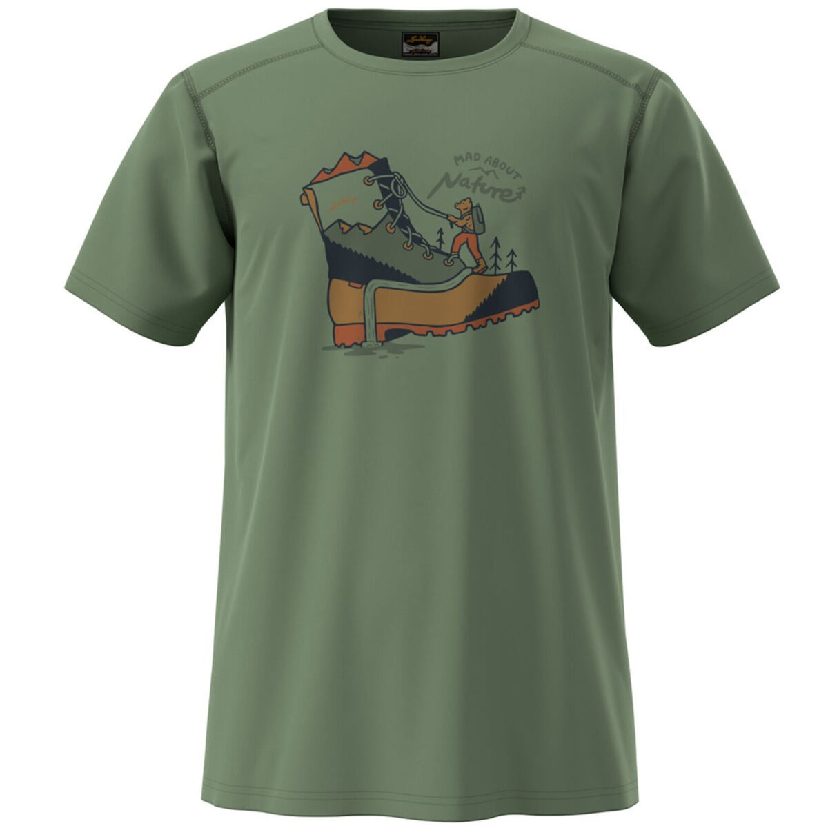 Levně Lundhags Fulu Merino Climbing T-Shirt M Clover S