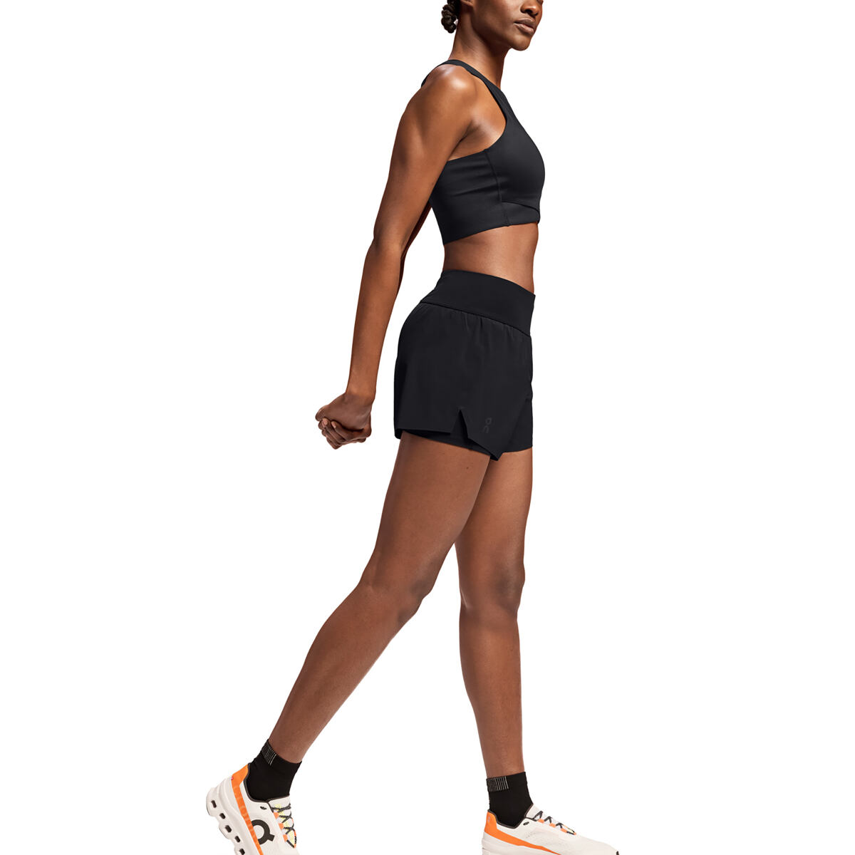 Levně On Running Shorts W Black XL