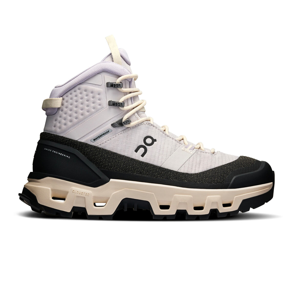 Levně On Cloudrock Trek WP W Silver/Cream 38