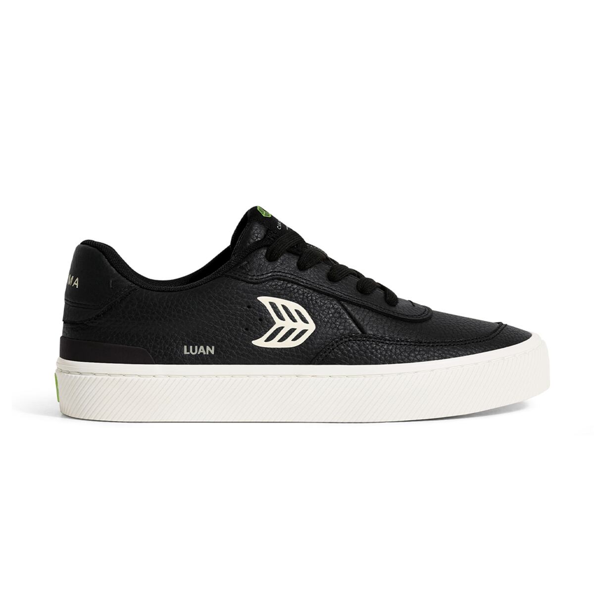 Levně Cariuma LUAN PRO Black Premium Leather Ivory Logo Sneaker W Black/Ivory 38
