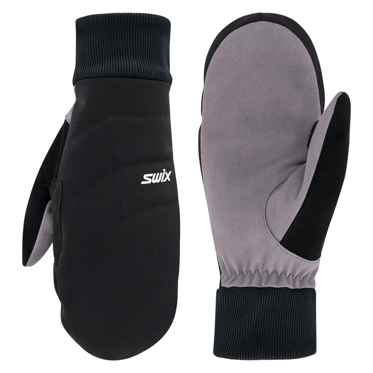 Levně Swix Tur Softshell Mitten Jet black 10/XL