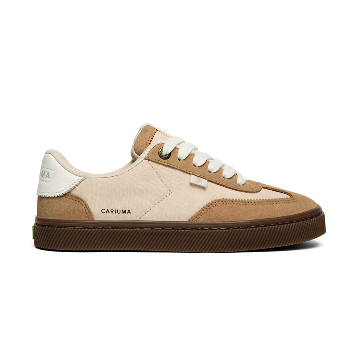 Levně Cariuma TOCA Teak Light Cream Nylon Latte Suede Sneaker W Latte Beige 36.5