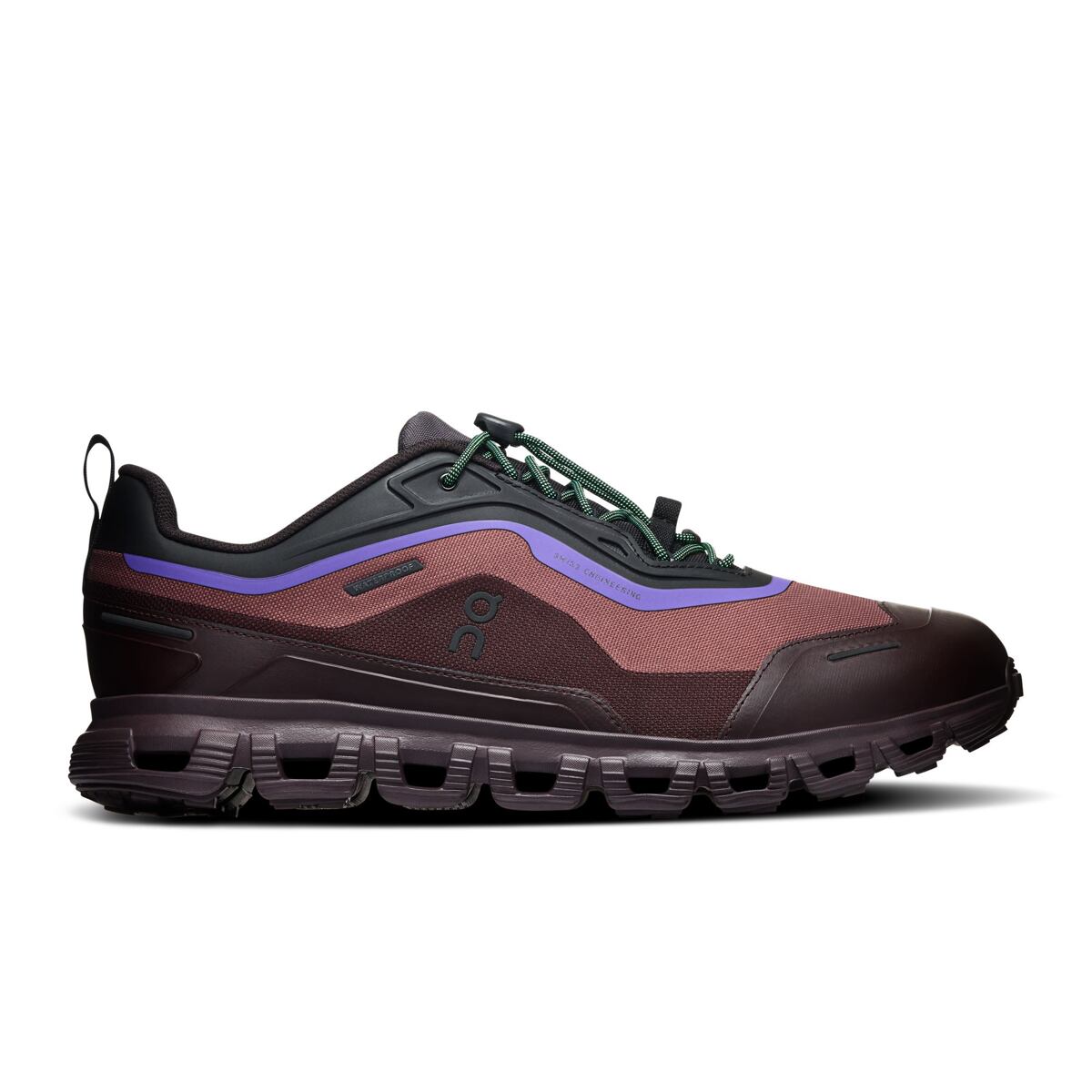 On Cloud 6 Geo Waterproof M Black/Tyrian 43