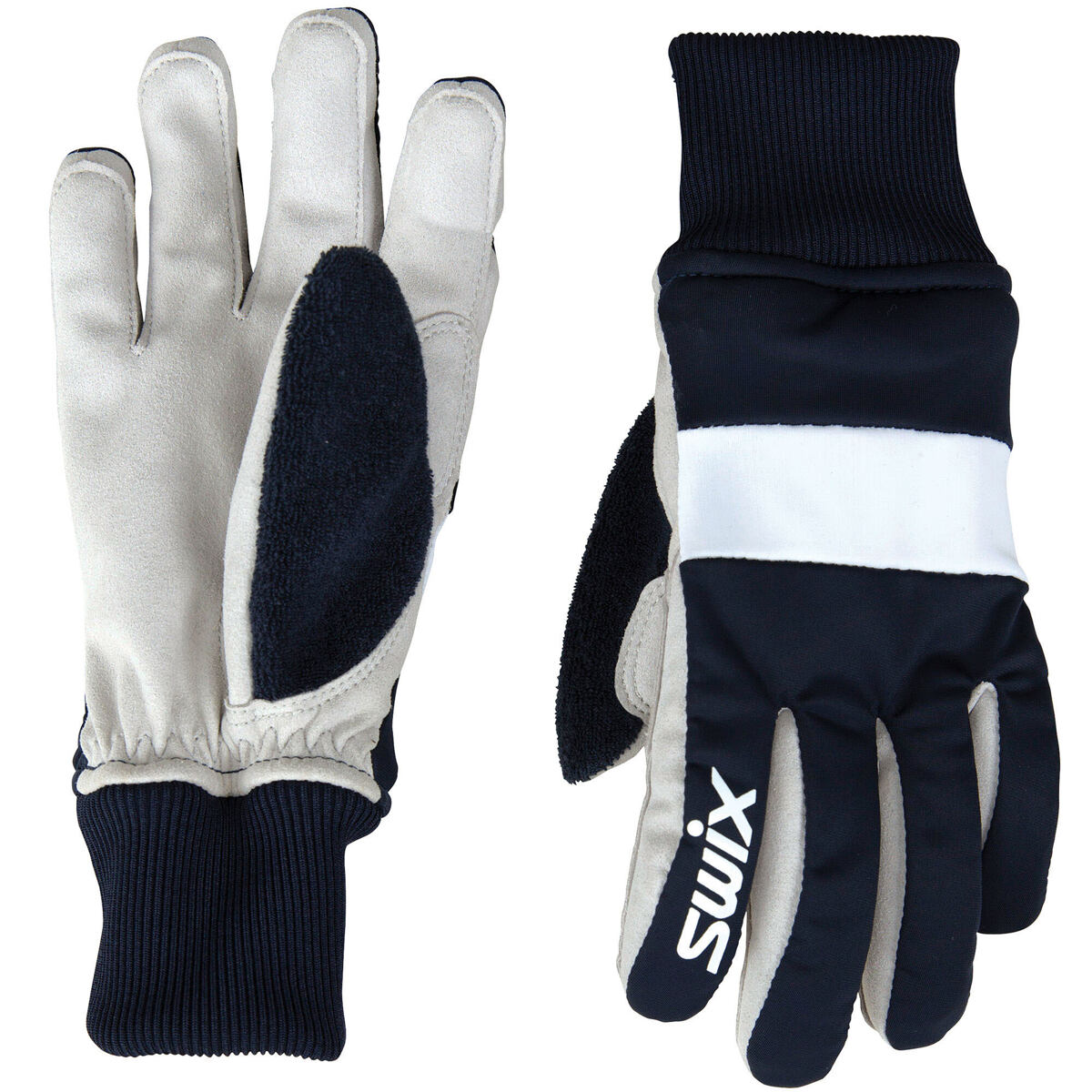 Levně Swix Cross Glove Jr Dark Navy 4/S