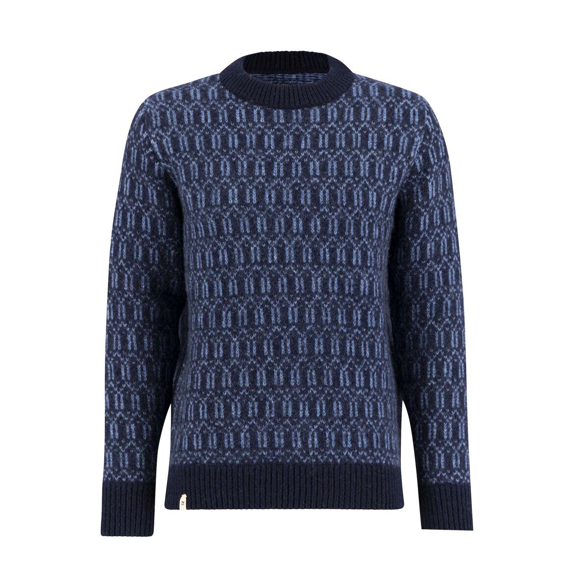Levně Ulvang Echo Crew Sweater M Navy Blue/Provence Blue L
