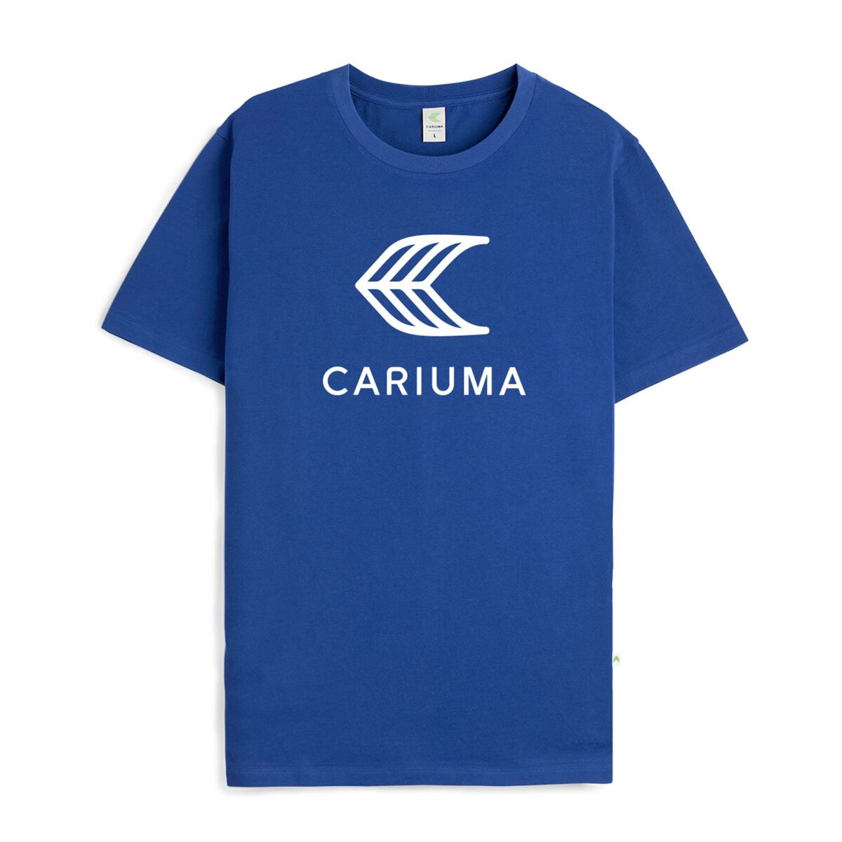 Levně Cariuma T-Shirt with Off-White Logo Dazzling Blue S