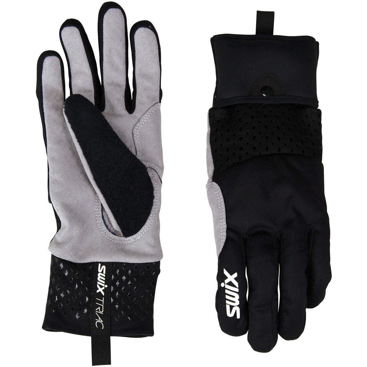Levně Swix Triac Warm Glove Mitt Black 10/XL