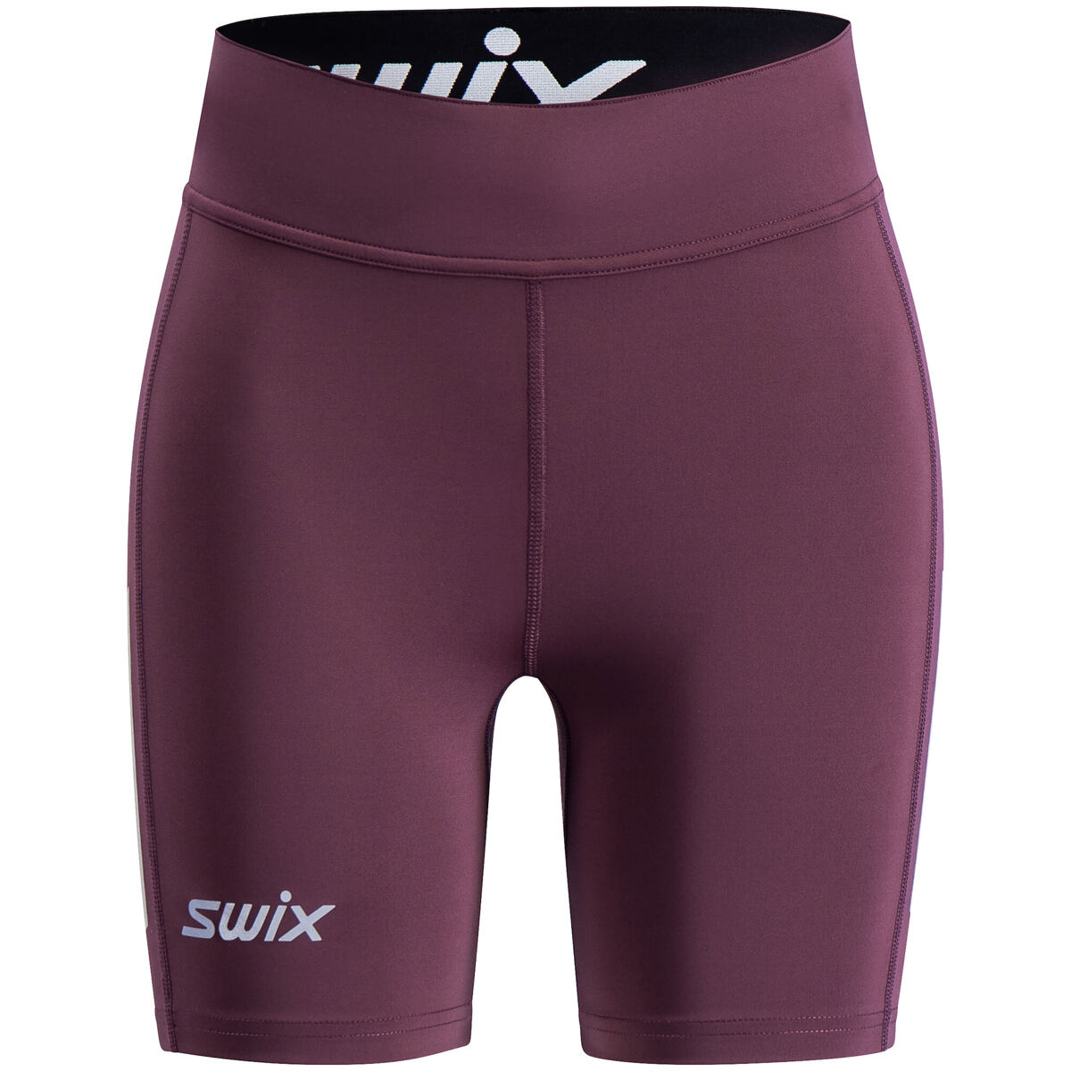 Levně Swix Pace High Waist Half Tights W Plum L