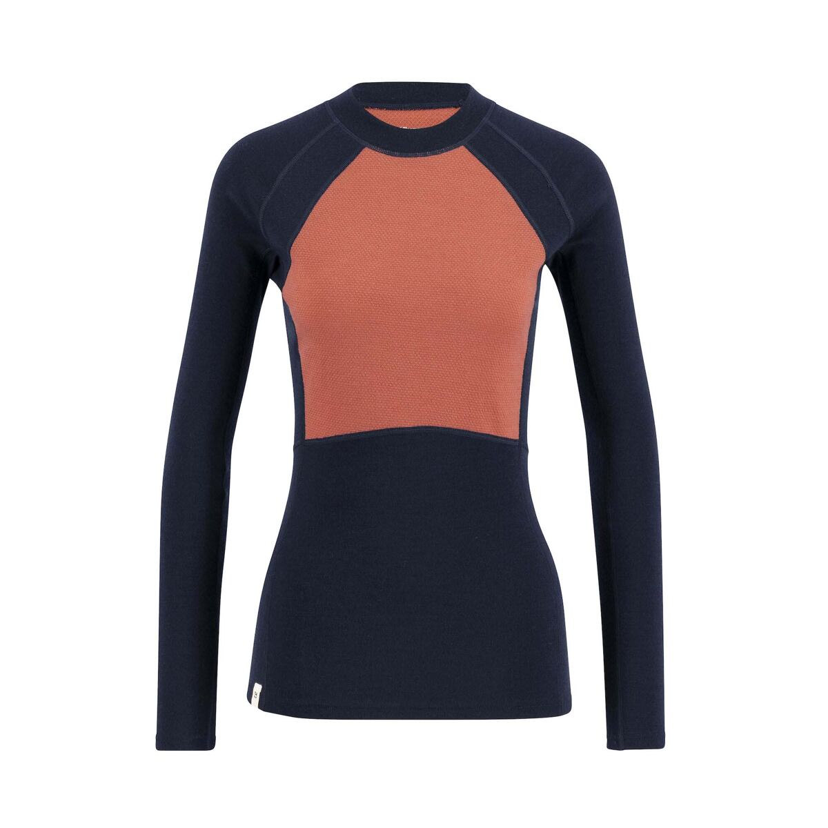 Levně Ulvang Peak Map long sleeve T-shirt W Navy Blue/Mineral Red L