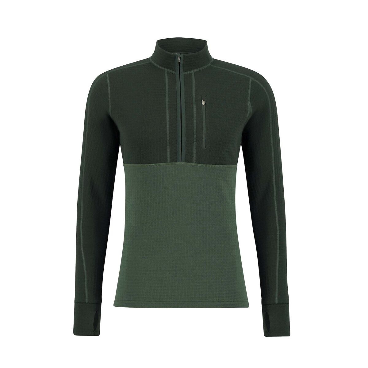 Levně Ulvang Peak Field Half Zip Midlayer M Trekking Green/Beetle Green S