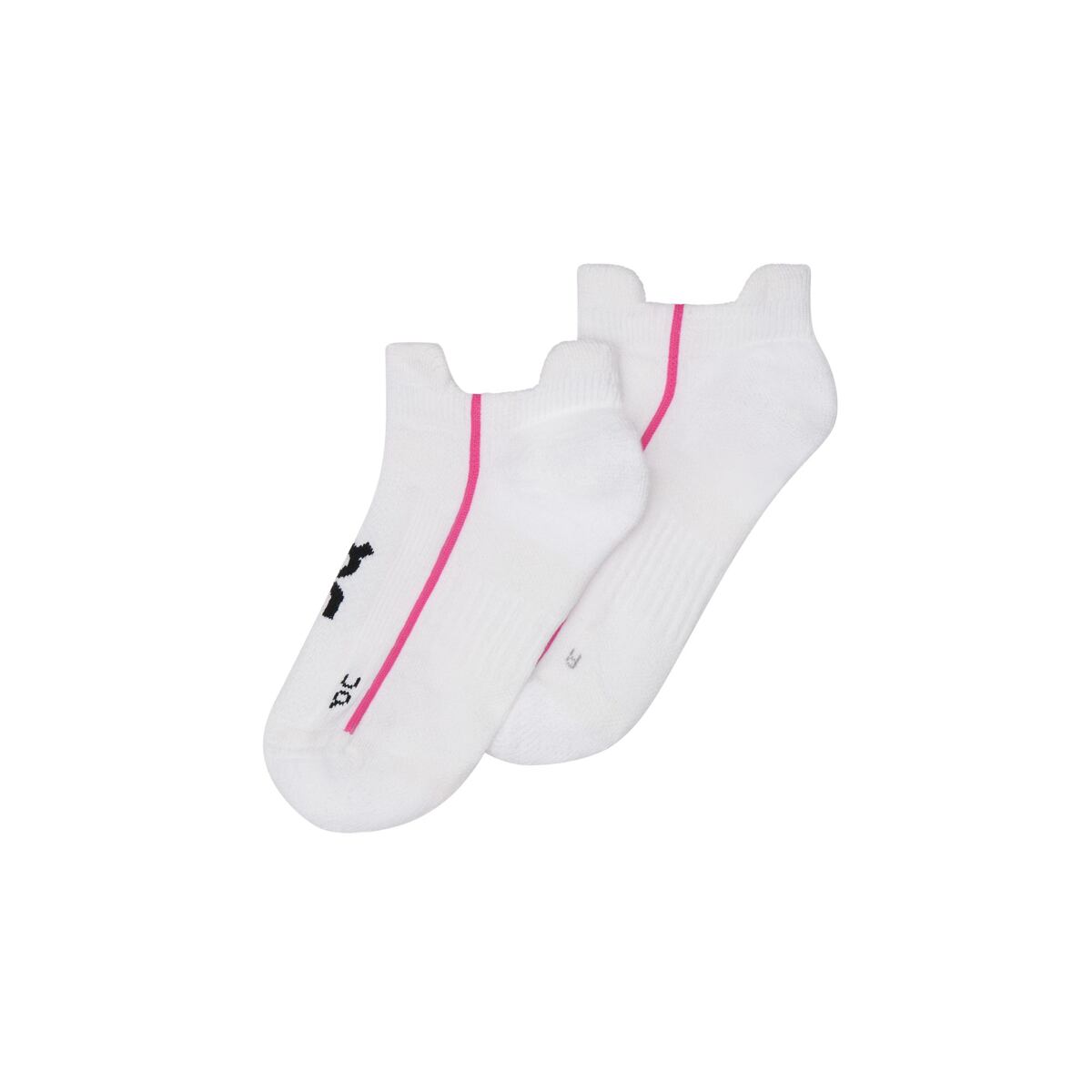 Levně On Court Sock Low White/Pink 38-40