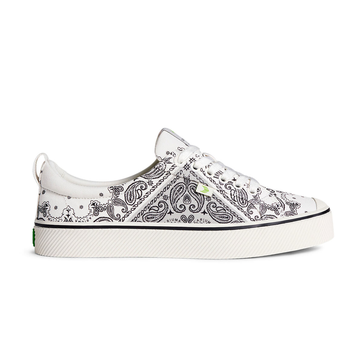 Levně Cariuma OCA Low Canvas Sneaker M Off-White Bandana 41.5